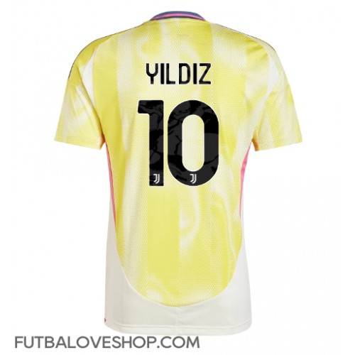 Dres Juventus Kenan Yildiz #10 Preč 2024-25 Krátky Rukáv